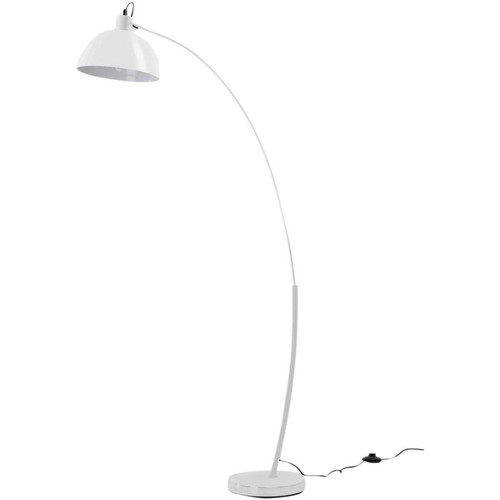 3S. x Home - Lampadaire ARCA Métal réflecteur Blanc - Lampes et luminaires Design